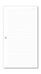 Notizpapier liniert weiß für Junior-/Partner-Systeme 