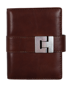 Senior Ringbuch Sandton Silver, cognac 