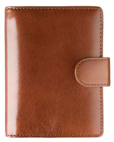 Senior Manager Plus Deluxe Ringbuch Leder cognac offen 